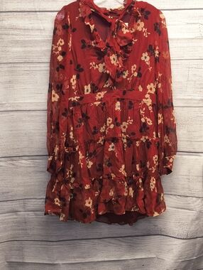 Kate Spade Camelia Chiffon Mini Dress Size 10